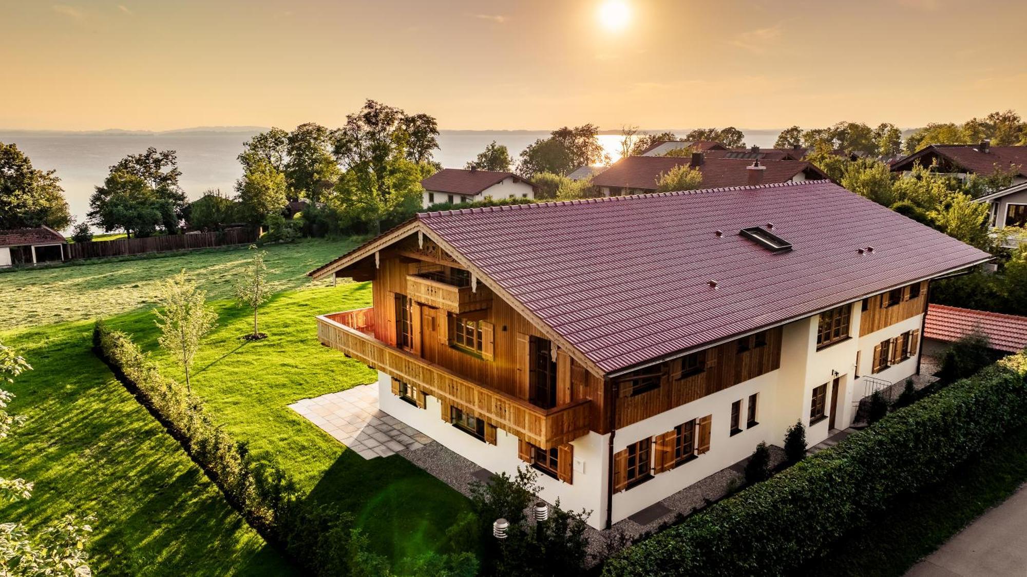 Graf Chiemo Suites - Direkt Am Chiemsee Mit Separatem Seezugang Chieming Exterior foto